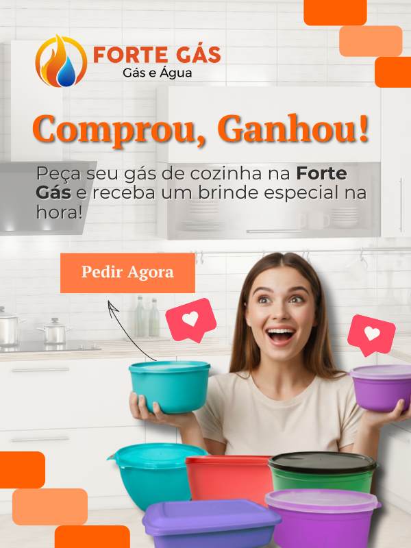 Compre e Ganhe Forte Gás Supergasbras em BH